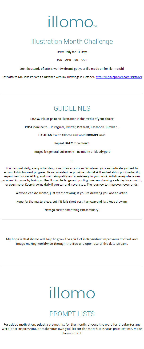 Illomo Guidlines